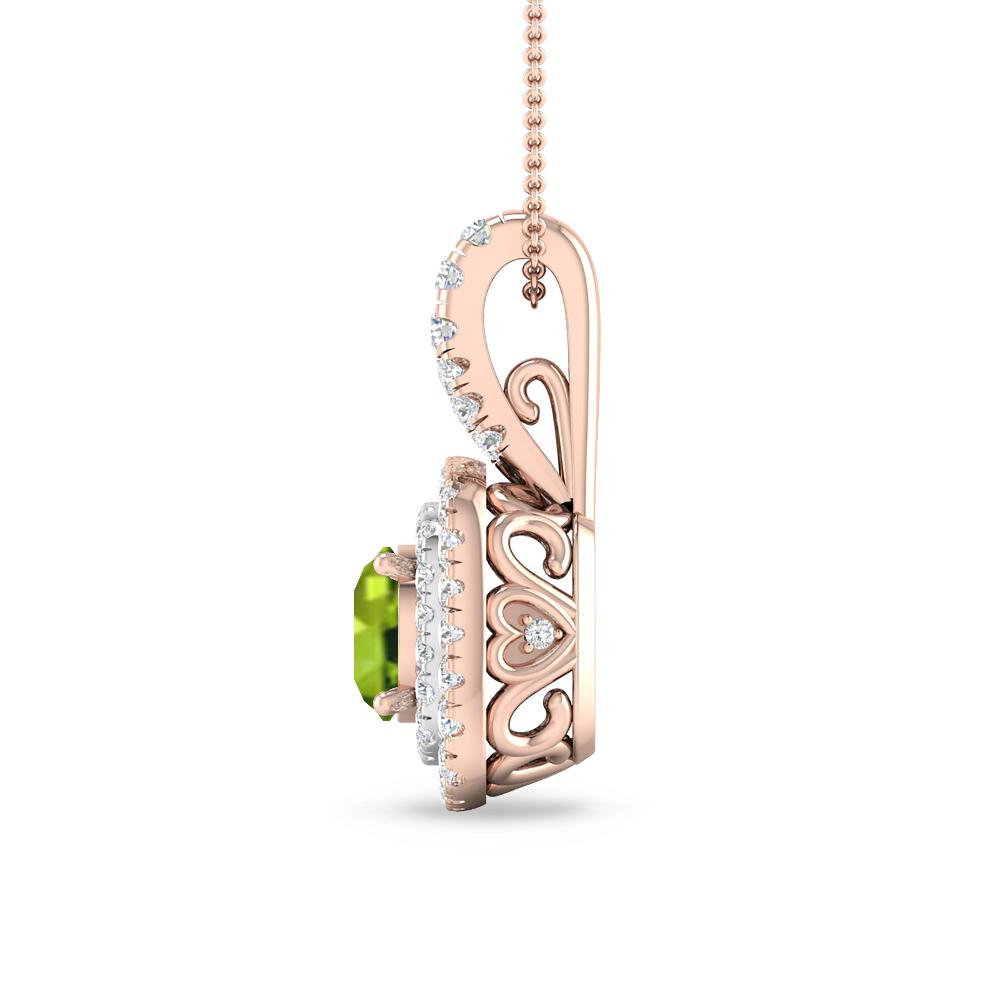 Rose Gold - Peridot