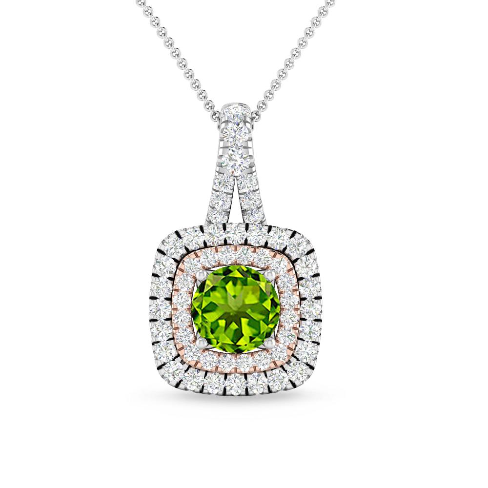 White Gold - Peridot