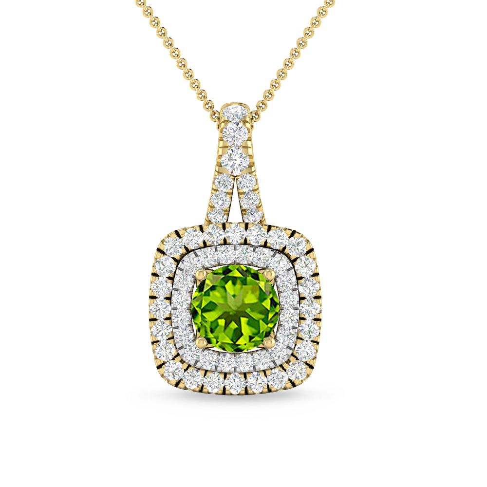 Yellow Gold - Peridot