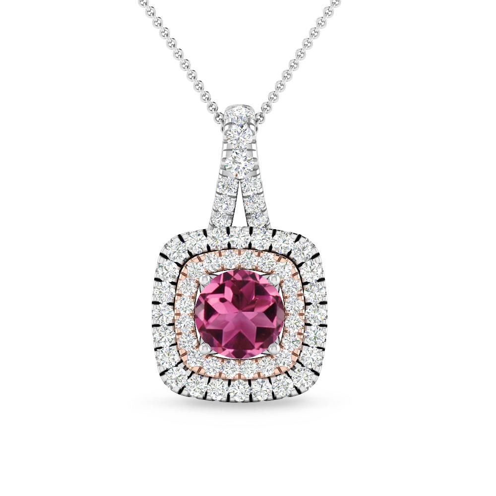 White Gold - Pink Tourmaline