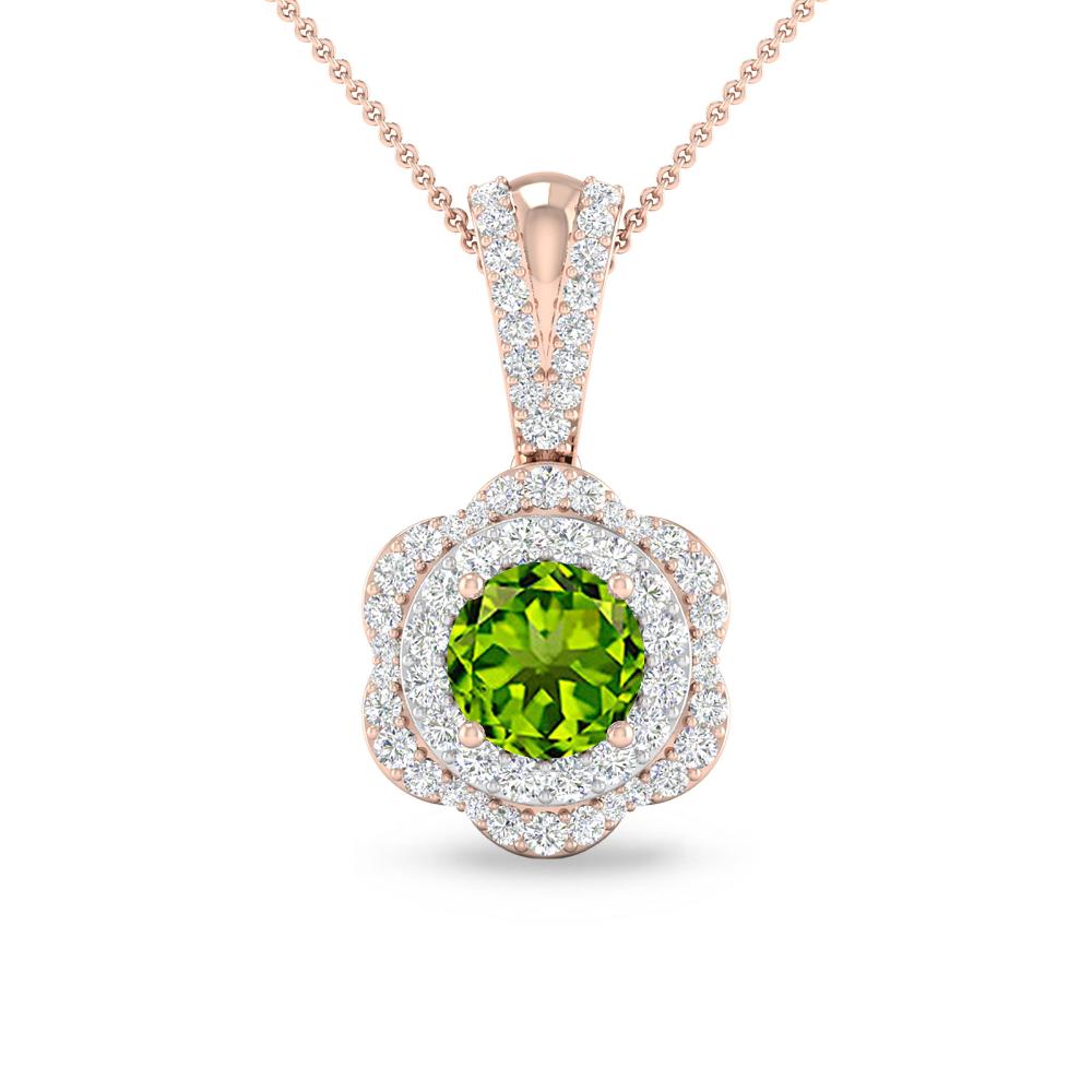 Rose Gold - Peridot