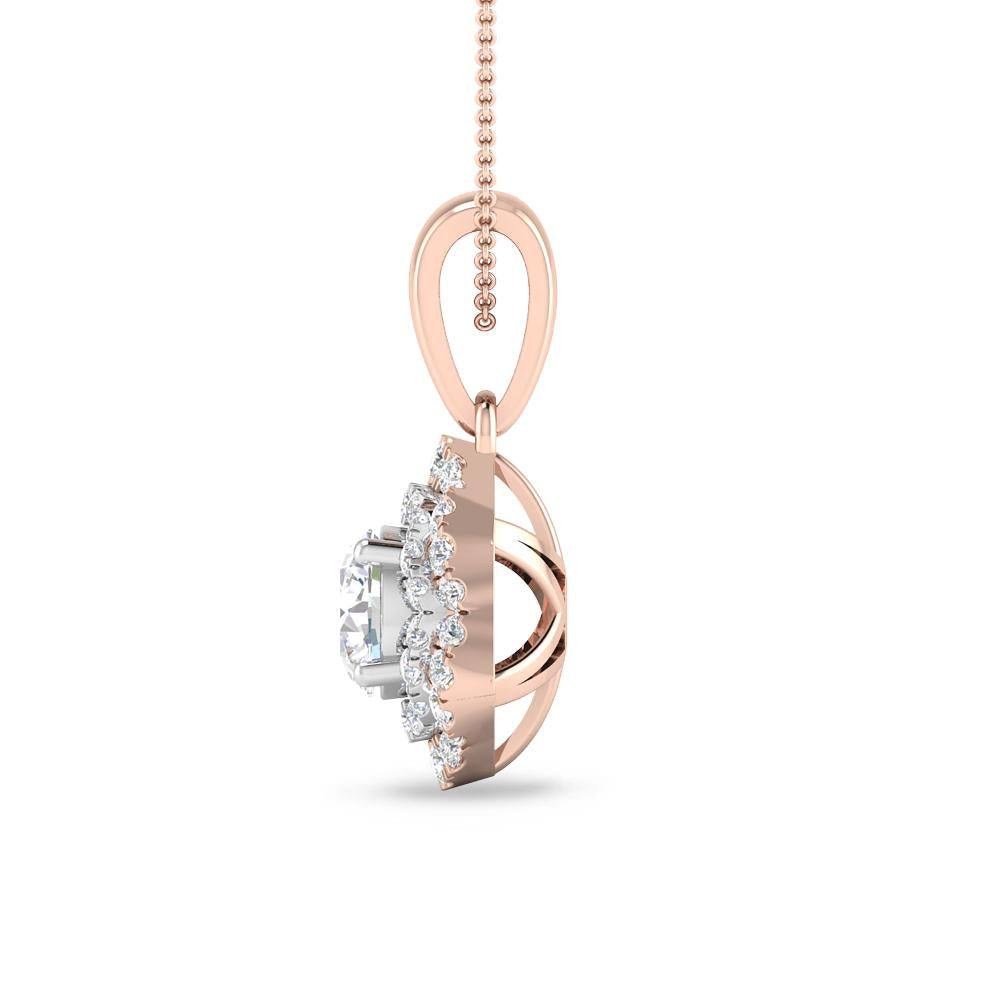 Rose Gold/White Gold - Diamond