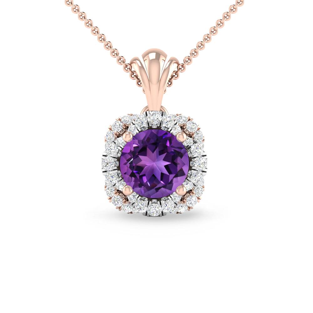 Rose Gold - Amethyst