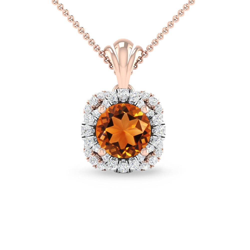 Rose Gold - Citrine