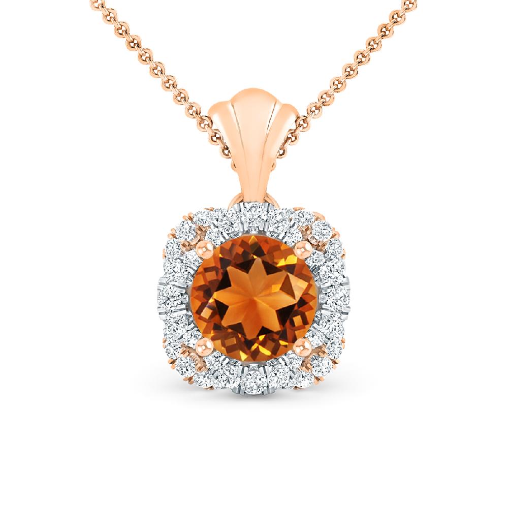 Rose Gold - Citrine