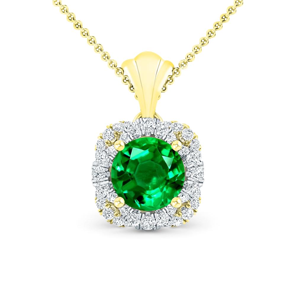 Yellow Gold - Emerald