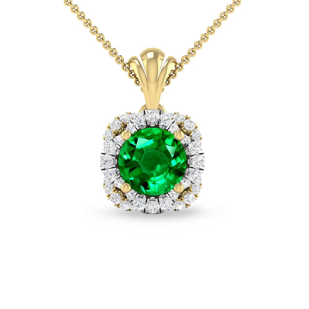 Yellow Gold - Emerald