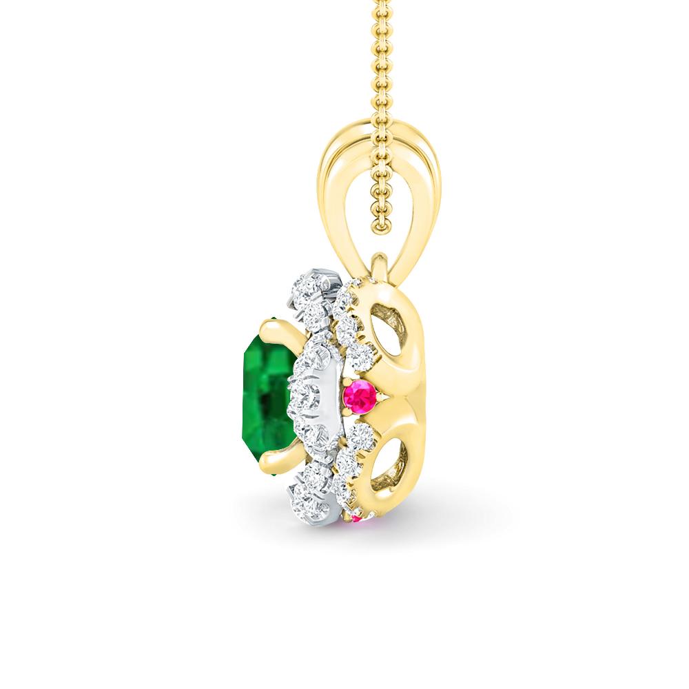 Yellow Gold - Emerald