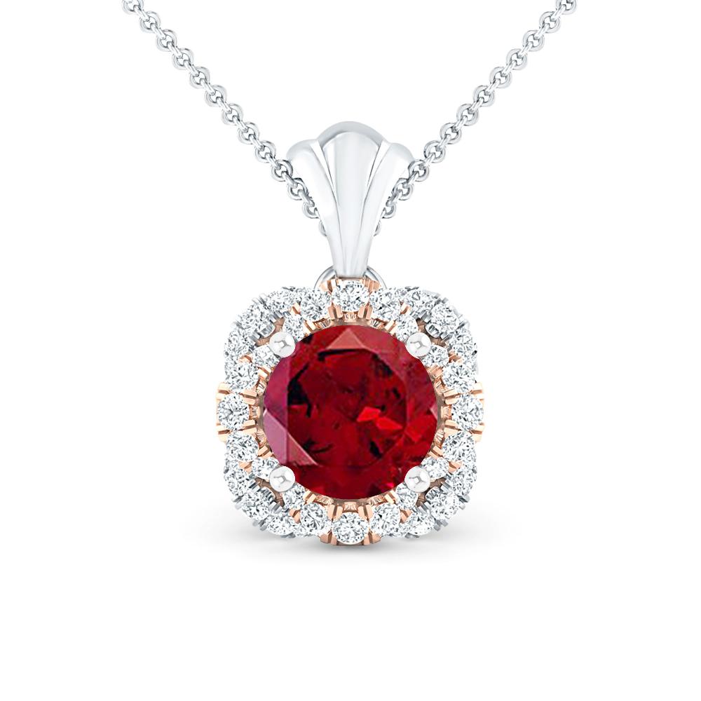 White Gold - Garnet