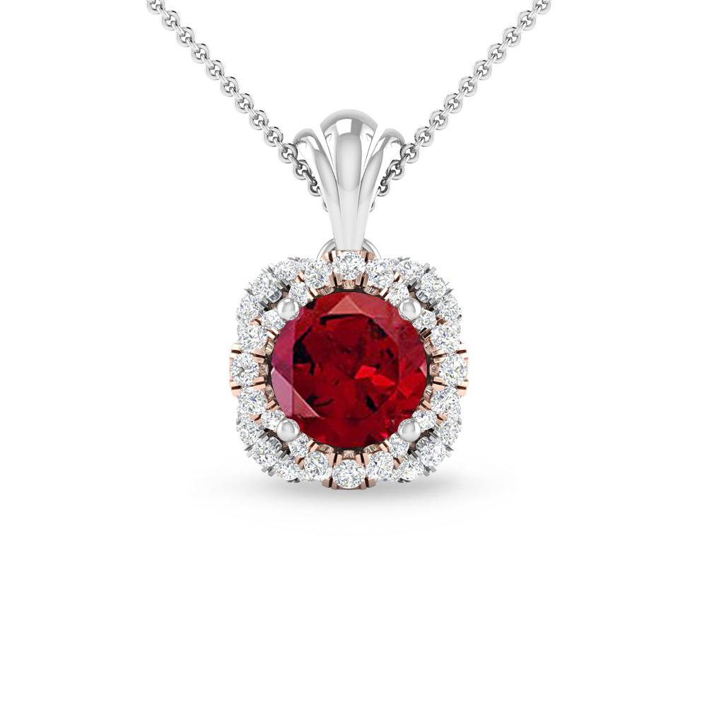 White Gold - Garnet