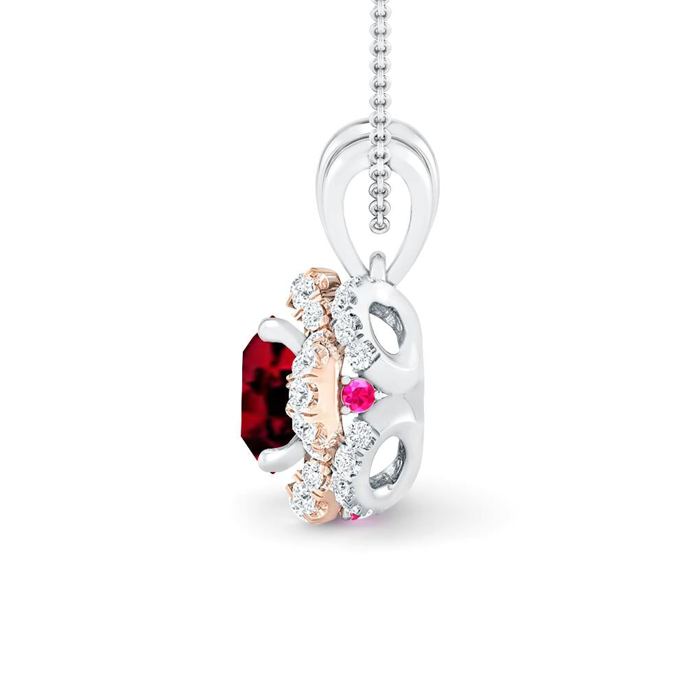 White Gold - Garnet