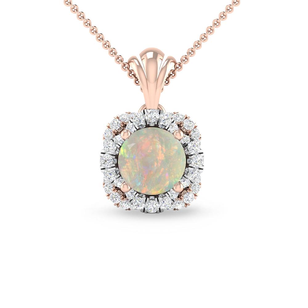 Rose Gold - Opal