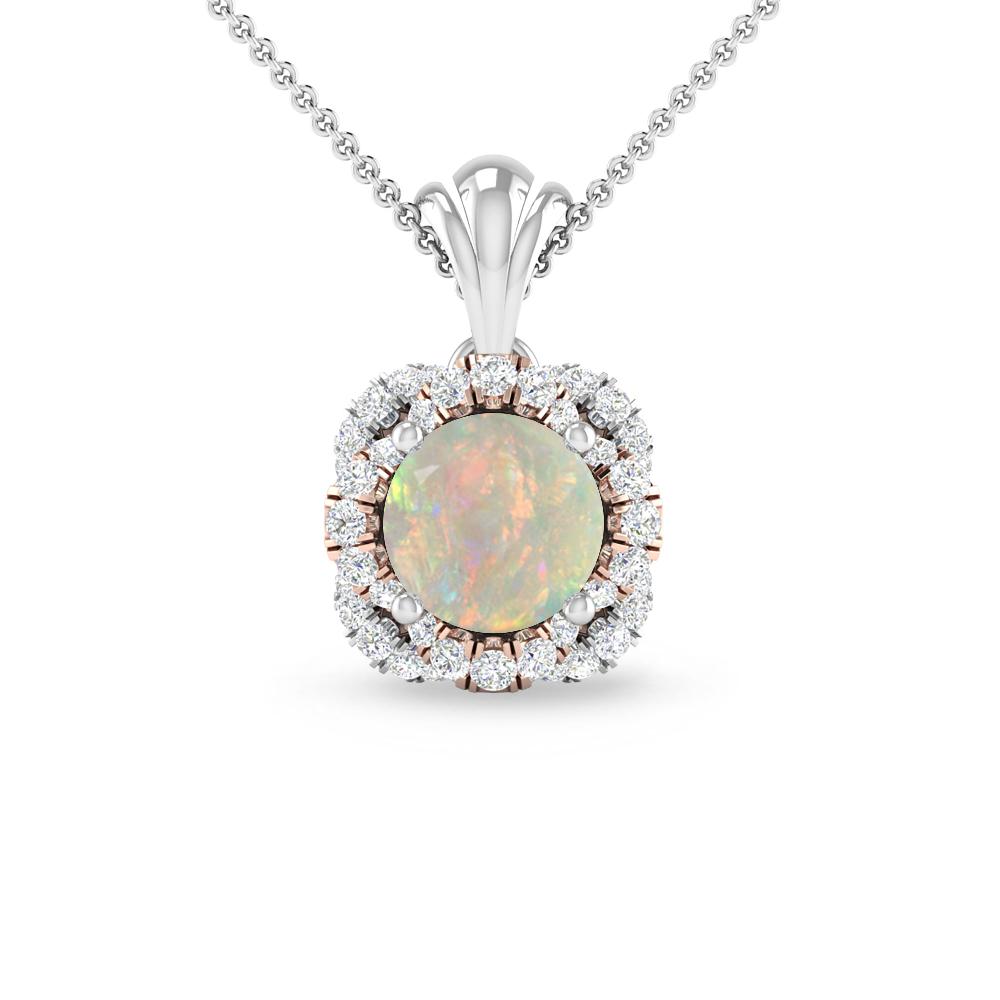 White Gold - Opal