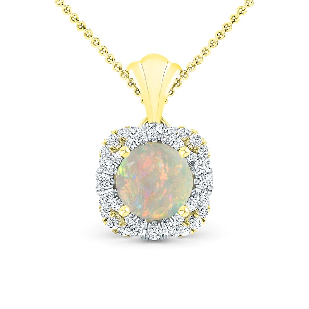 Yellow Gold - Opal