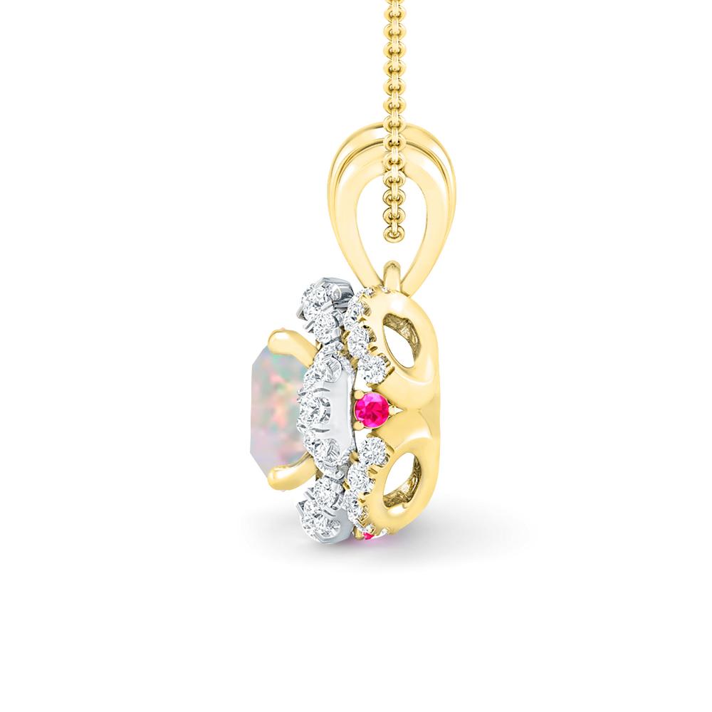 Yellow Gold - Opal