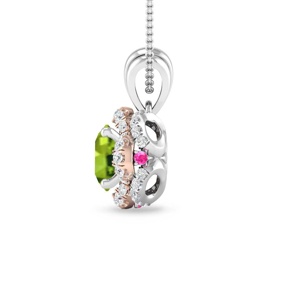 White Gold - Peridot