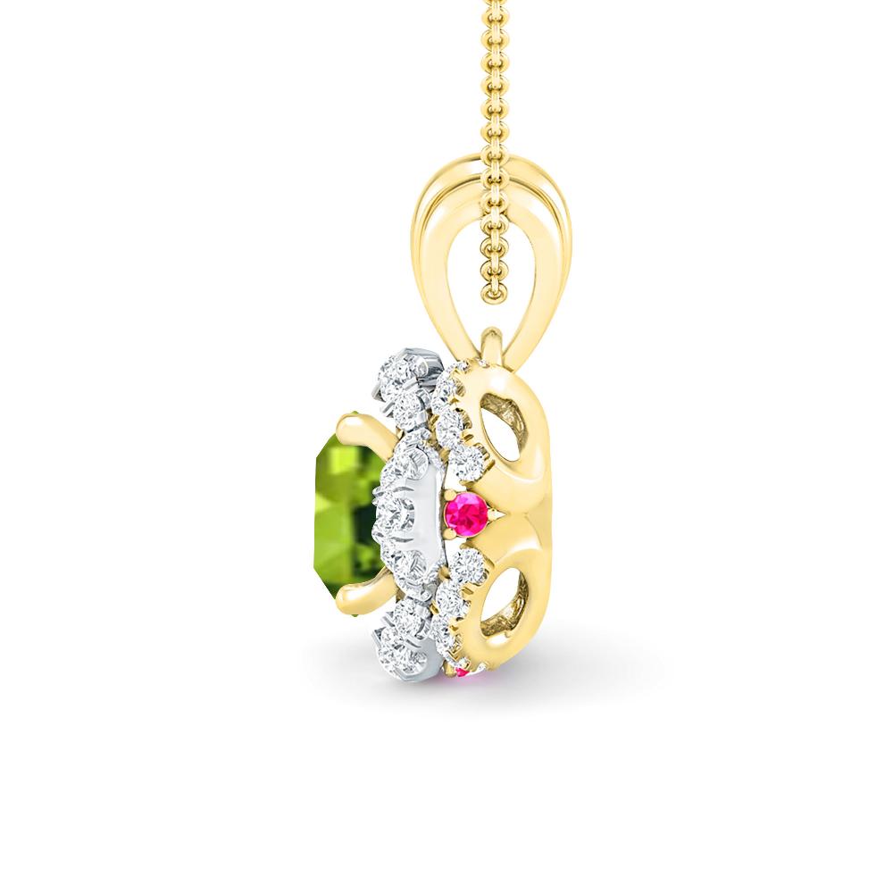 Yellow Gold - Peridot