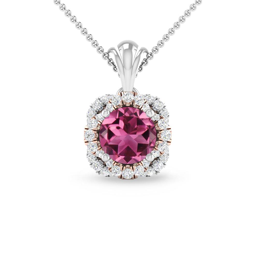 White Gold - Pink Tourmaline