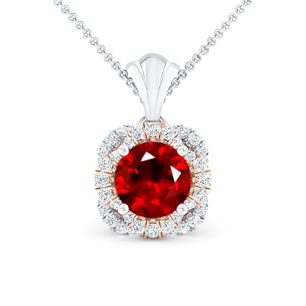 White Gold - Ruby