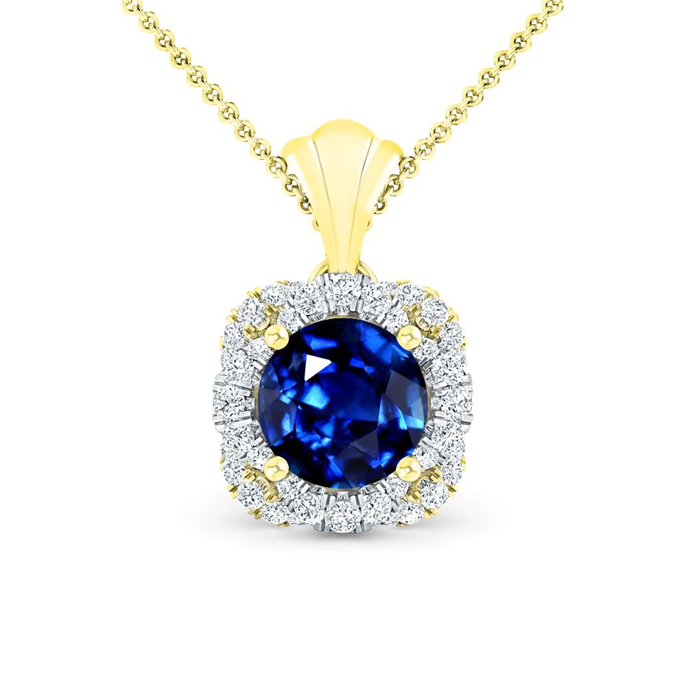 Yellow Gold - Sapphire