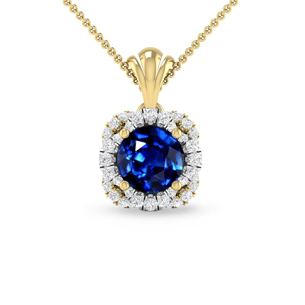 Yellow Gold - Sapphire