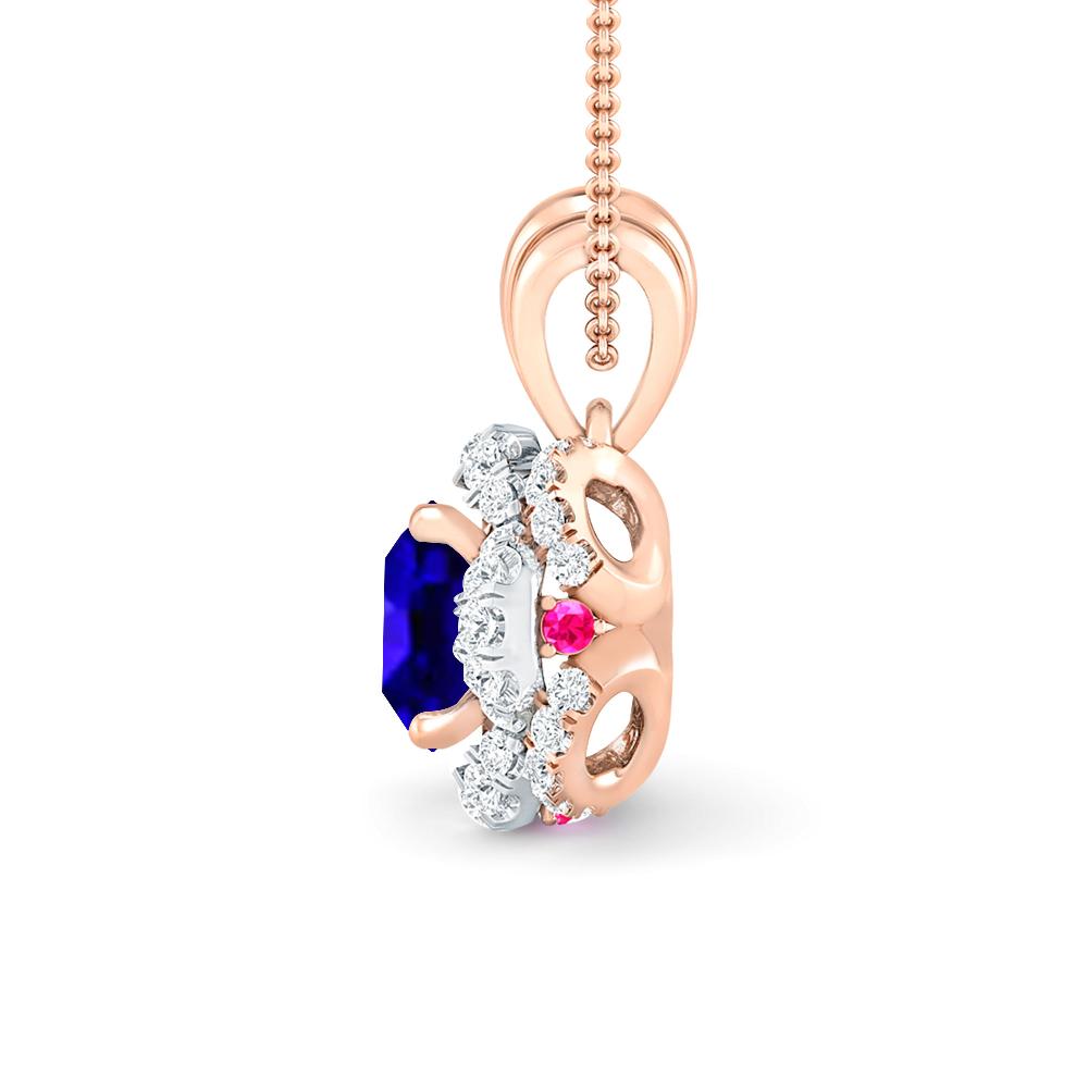 Rose Gold - Tanzanite