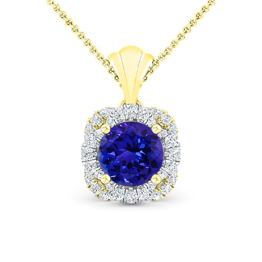 Yellow Gold - Tanzanite