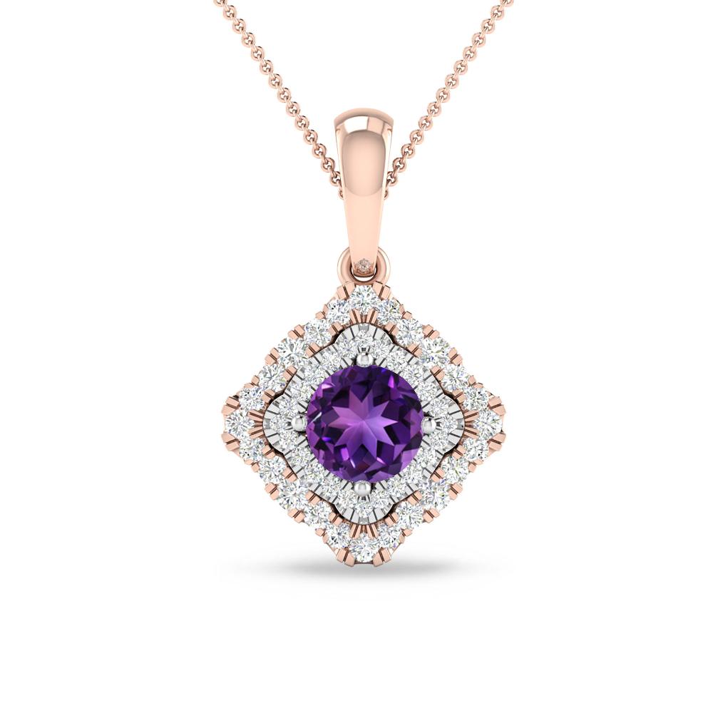 Rose Gold - Amethyst