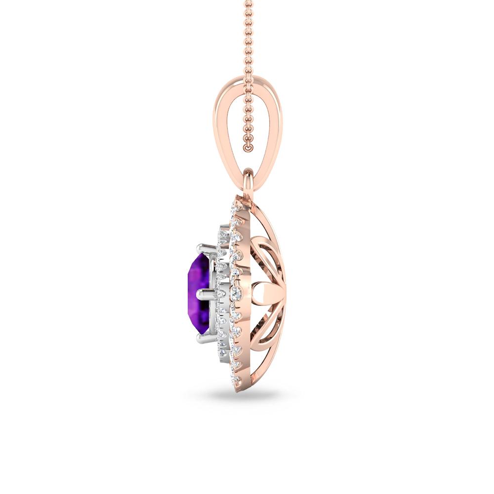 Rose Gold - Amethyst