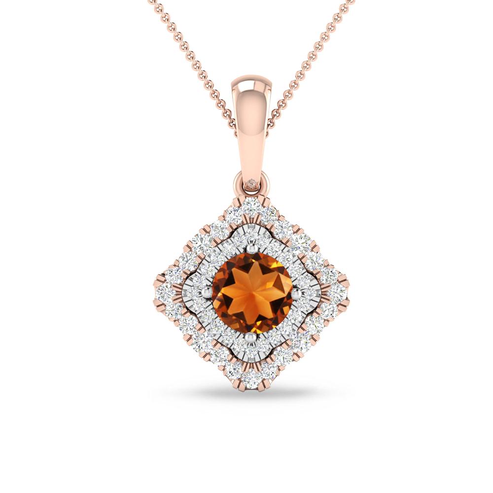 Rose Gold - Citrine