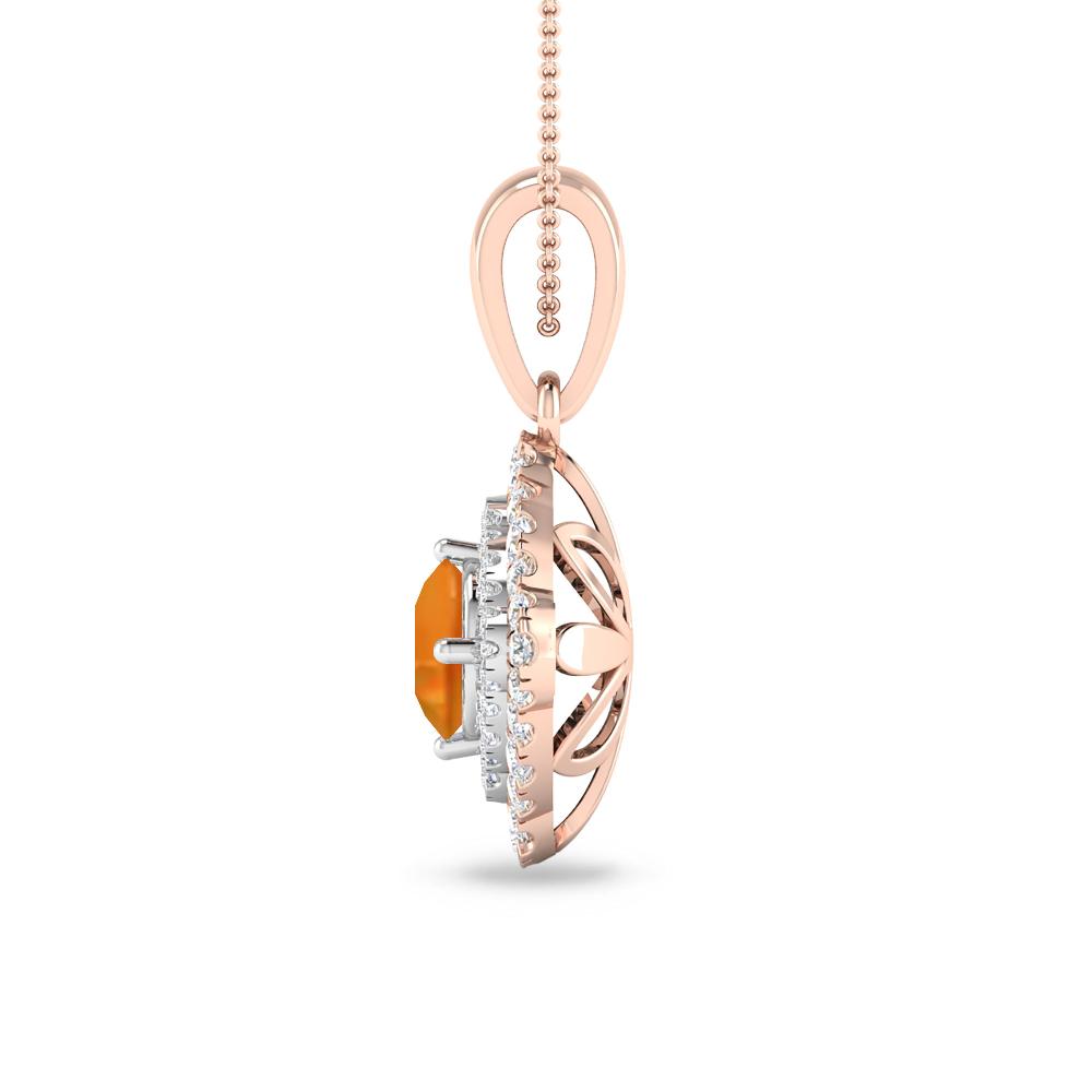 Rose Gold - Citrine