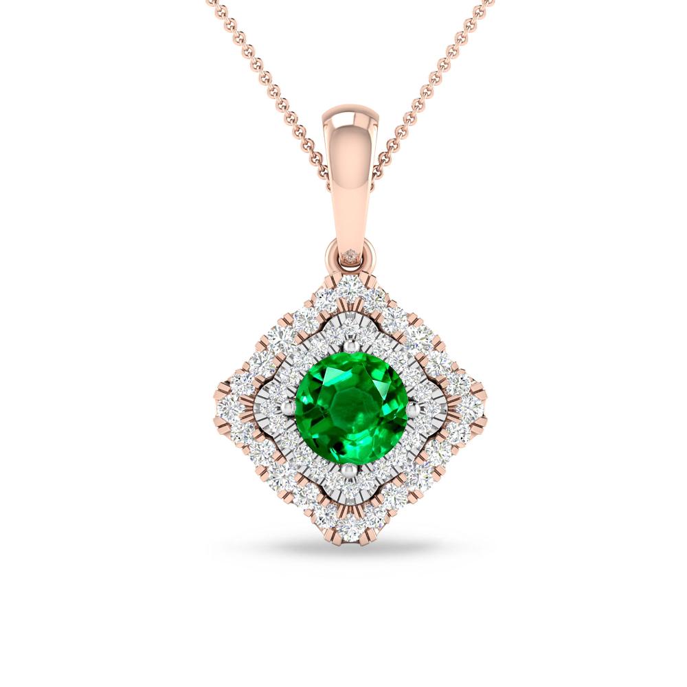 Rose Gold - Emerald