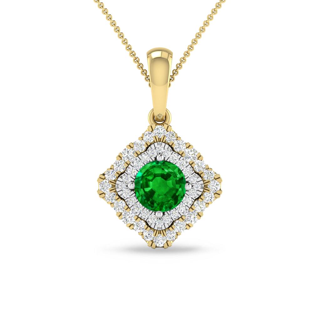 Yellow Gold - Emerald