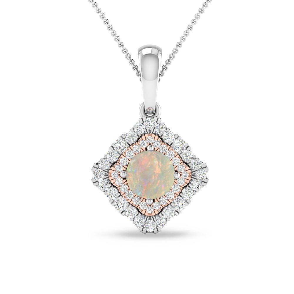 White Gold - Opal