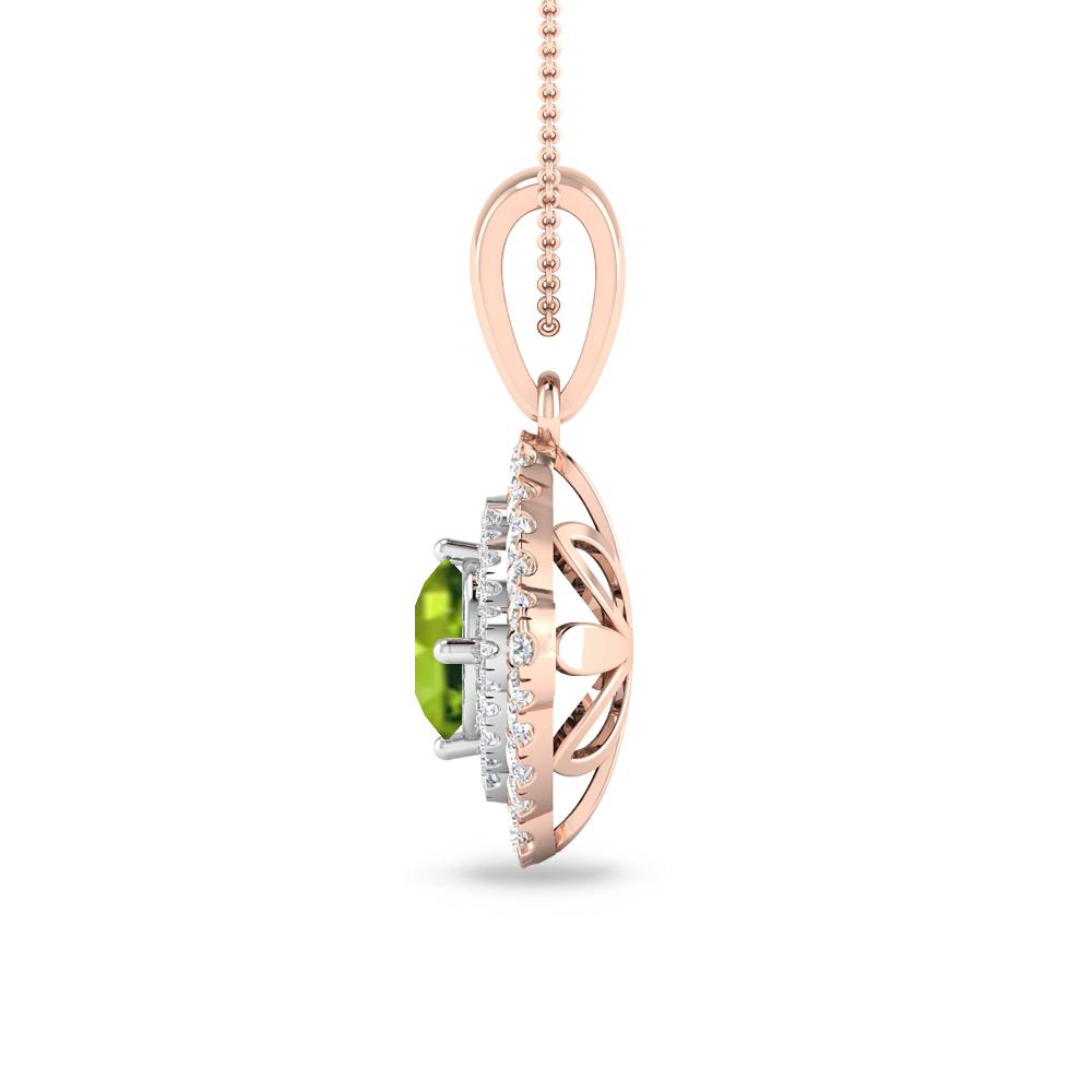 Rose Gold - Peridot