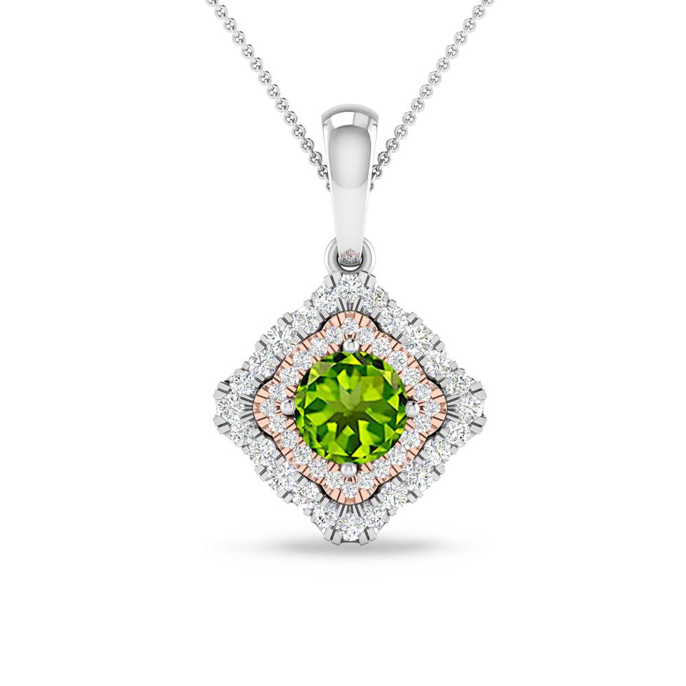 White Gold - Peridot