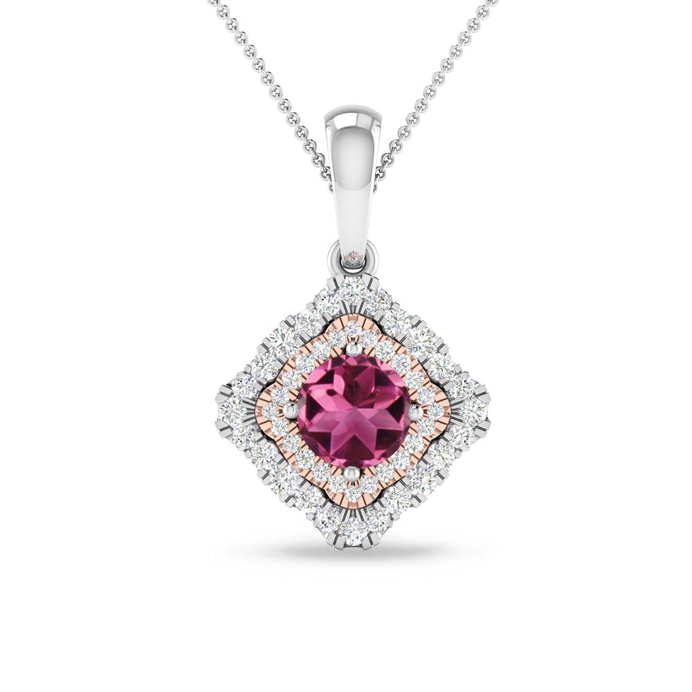 White Gold - Pink Tourmaline