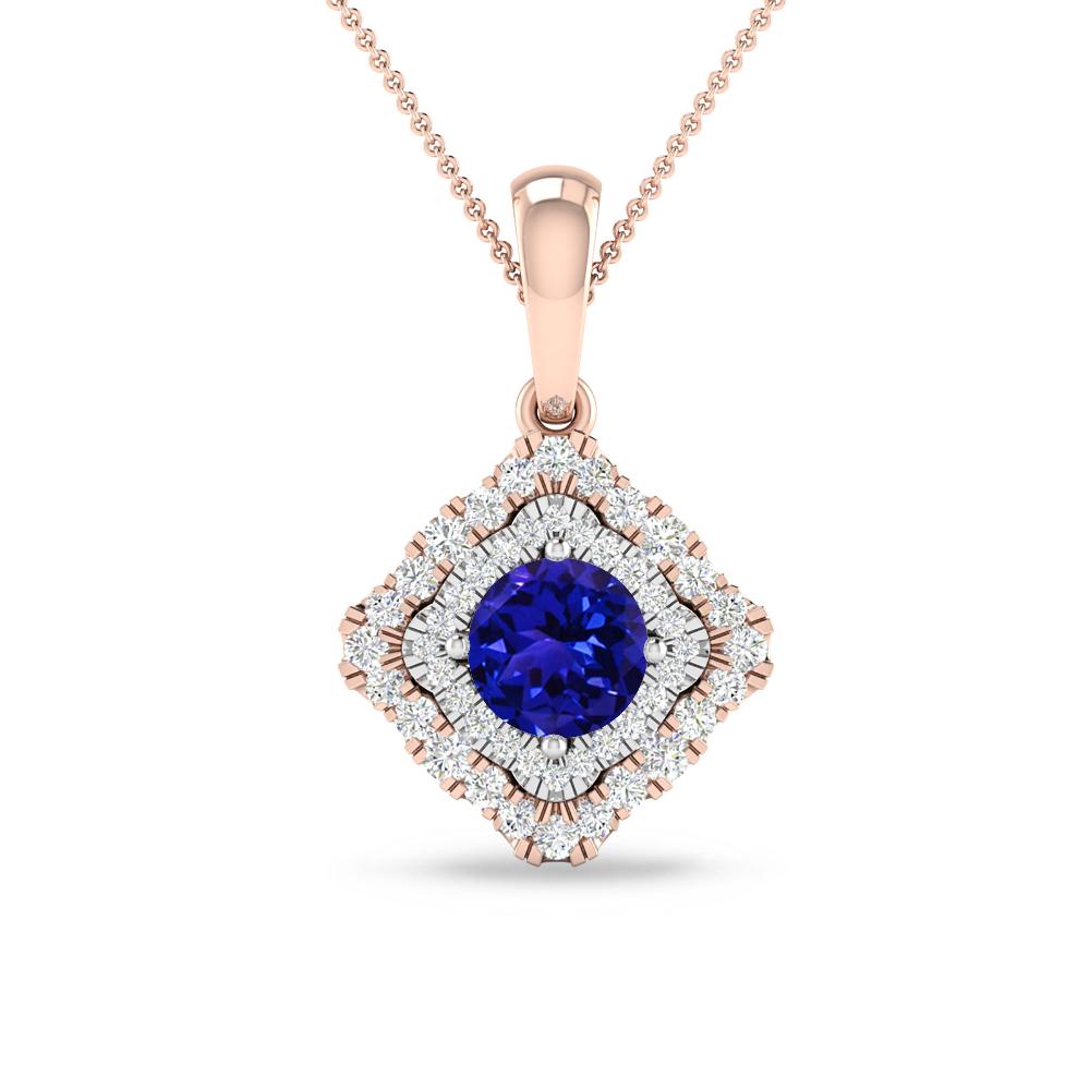 Rose Gold - Tanzanite