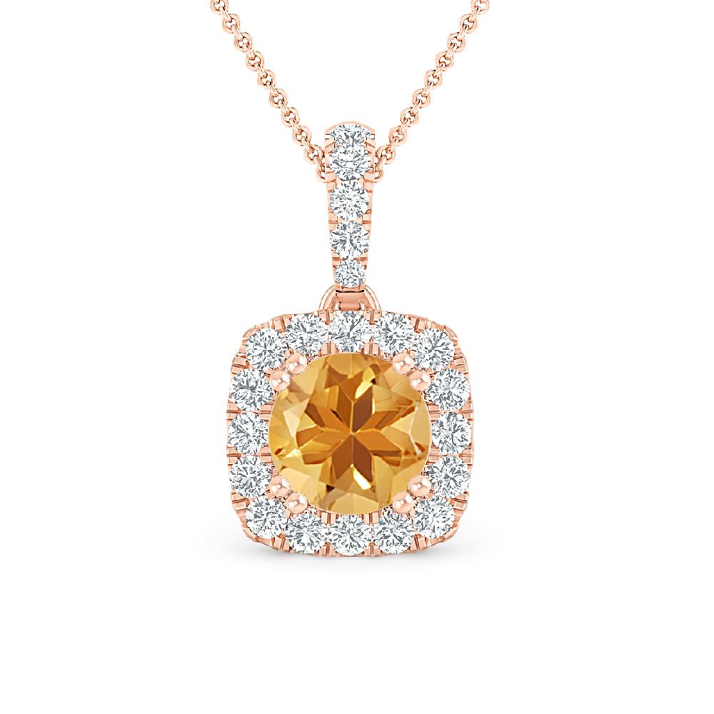 Rose Gold - Citrine