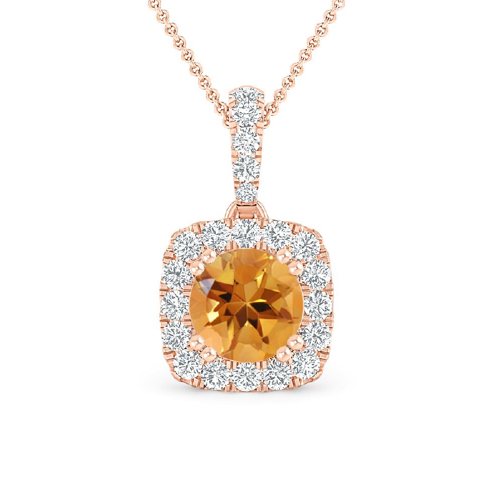 Rose Gold - Citrine