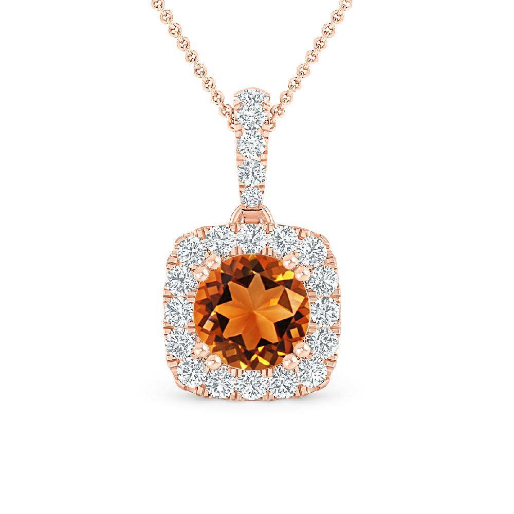 Rose Gold - Citrine