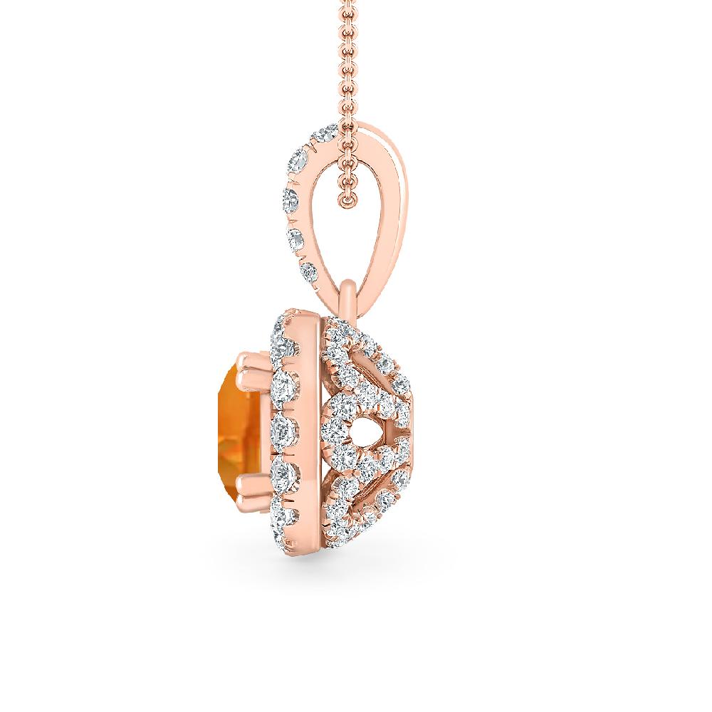 Rose Gold - Citrine