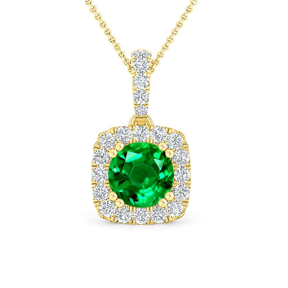 Yellow Gold - Emerald