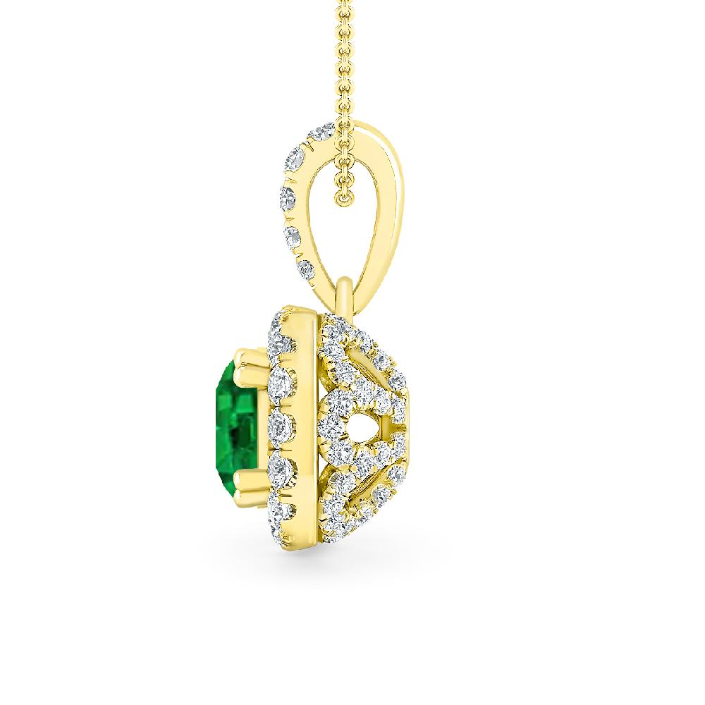 Yellow Gold - Emerald