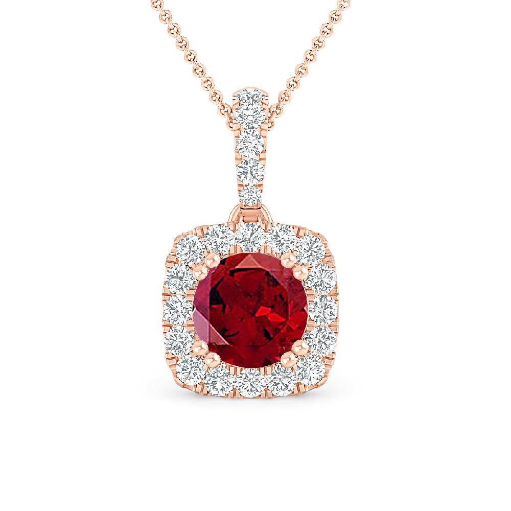 Rose Gold - Garnet