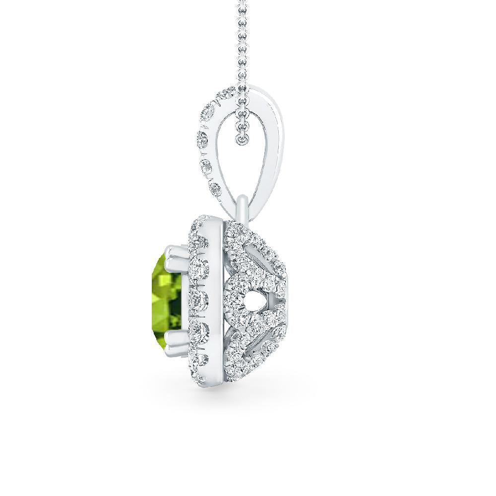 White Gold - Peridot