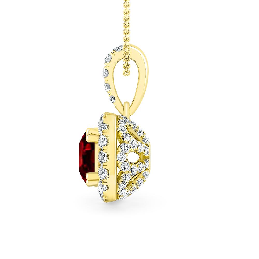 Yellow Gold - Ruby