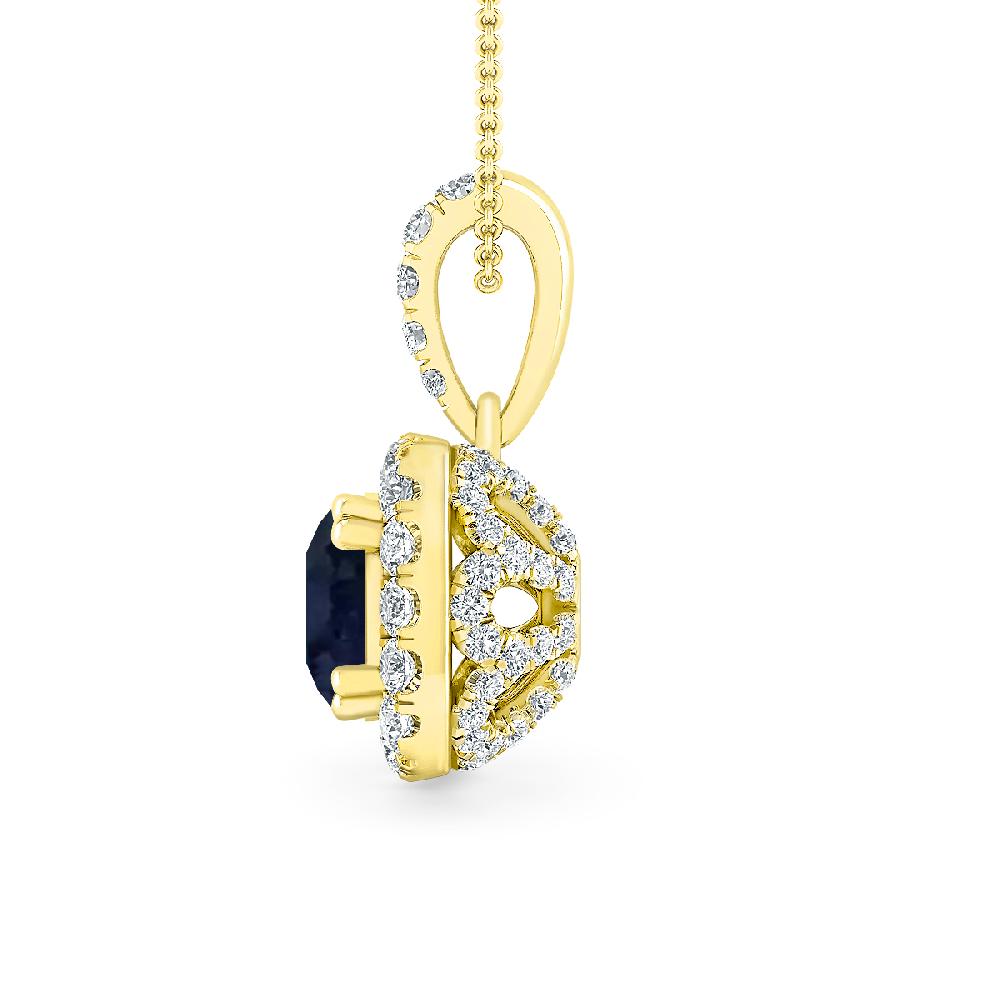 Yellow Gold - Sapphire