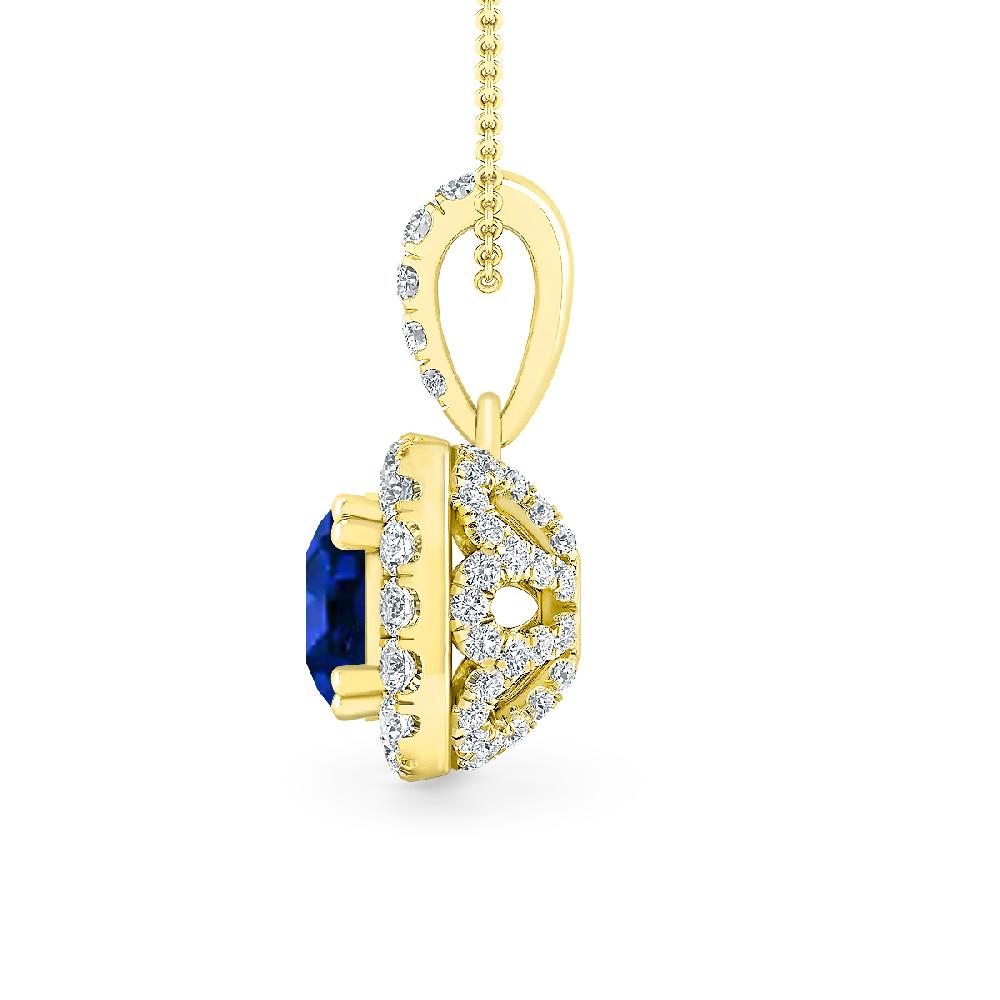 Yellow Gold - Sapphire