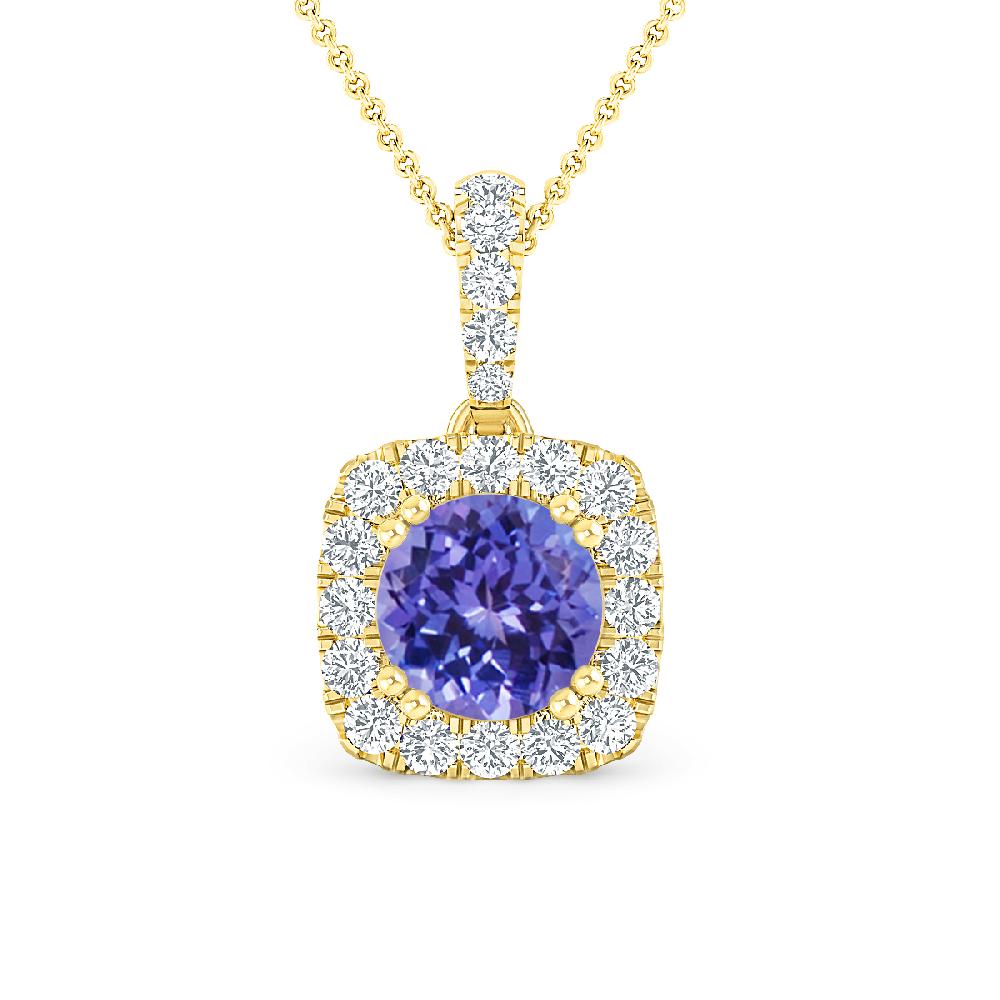 Yellow Gold - Tanzanite